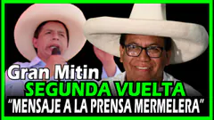 URGENTE! GRAN MITIN DE INICIO DE SEGUNDA VUELTA DE ROBERTO SANCHEZ EN PUENTE PIEDRA