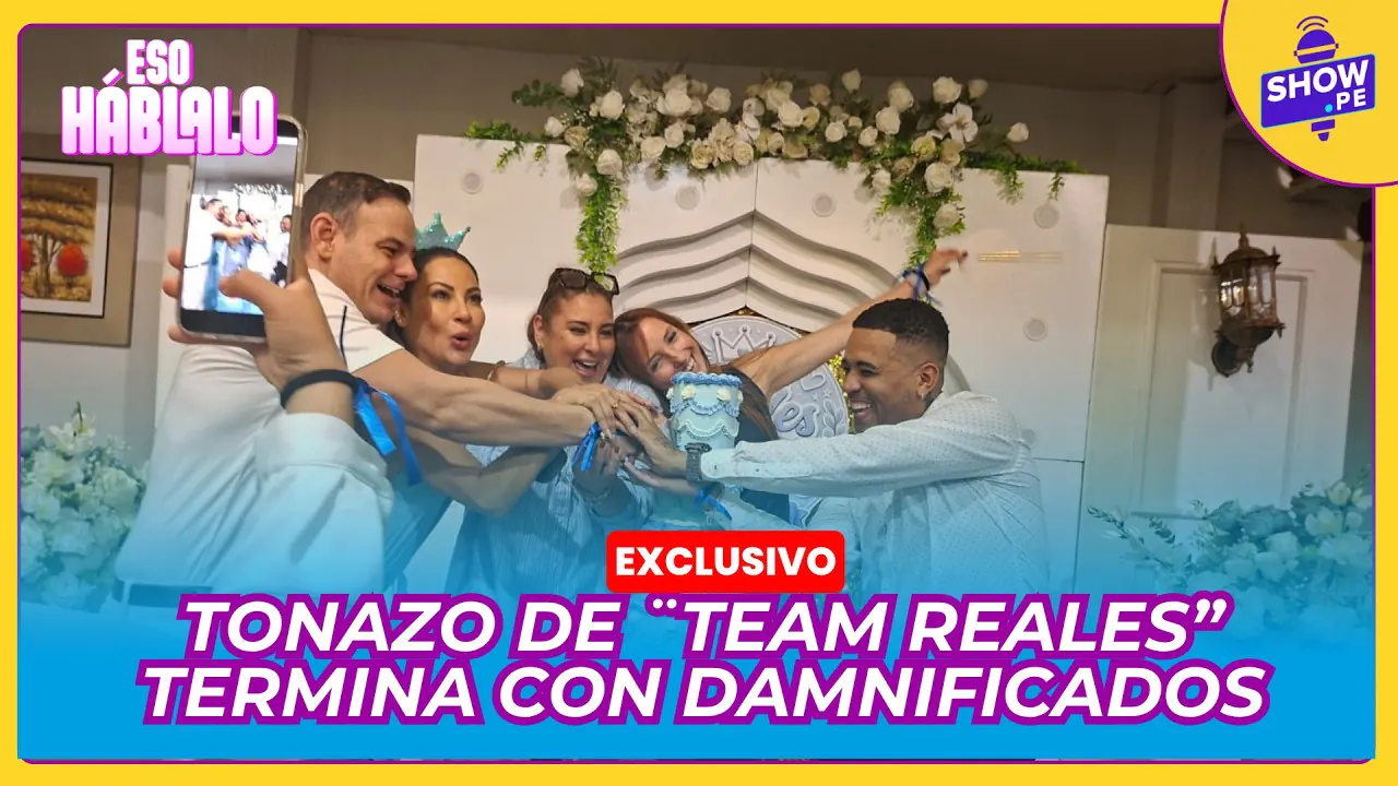 Reproducir: 🔥¡EXCLUSIVO! TONAZO DE ¨TEAM REALES¨ TERMINA CON DAMNIFICADOSL🔥 #SHOWPE