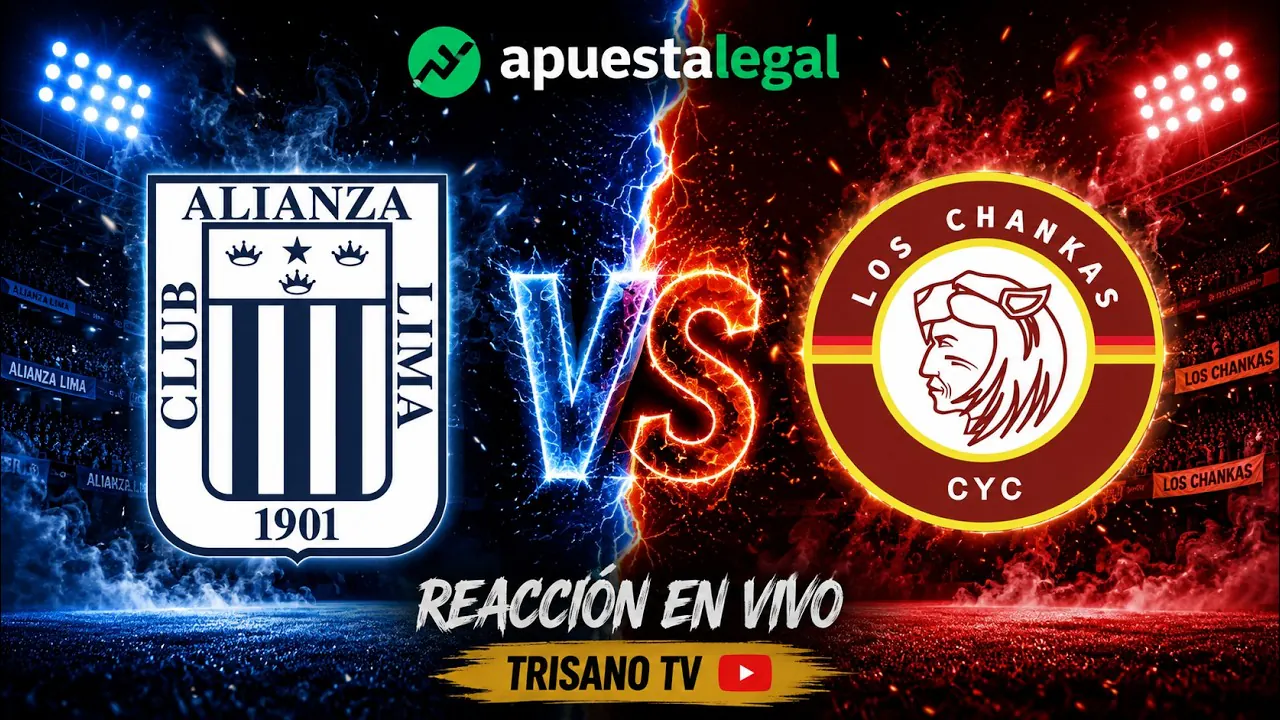 Reproducir: 🔴⚪ REACCIÓN EN VIVO: ALIANZA LIMA VS LOS CHANKAS 🔥⚽