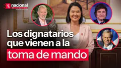 Keiko Fujimori ¿Qué dignatarios vendrán a toma de mando? |”Nacional en la Noticia”|EN VIVO 21/07/26