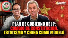#EnVivo Roberto Sánchez: plan de gobierno tiene como referente a China y busca estatismo