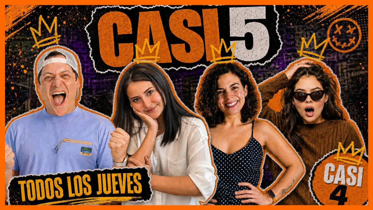 Reproducir: ALGUIEN NUEVO SE SIENTA CON NOSOTROS: LOS JUEVES SOMOS CASI 5 | CASI 4