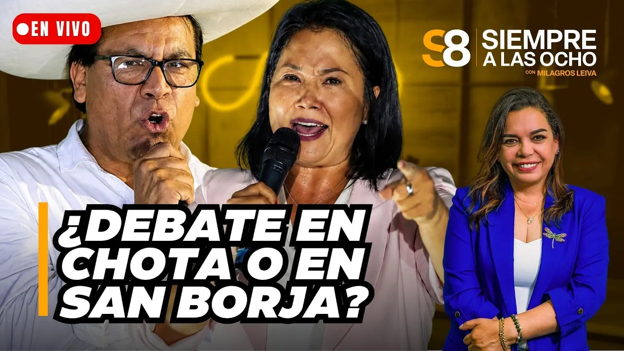 Reproducir: 🟡 SÁNCHEZ RETA A KEIKO A DEBATIR EN CHOTA Y ELLA RESPONDE | Siempre a las 8