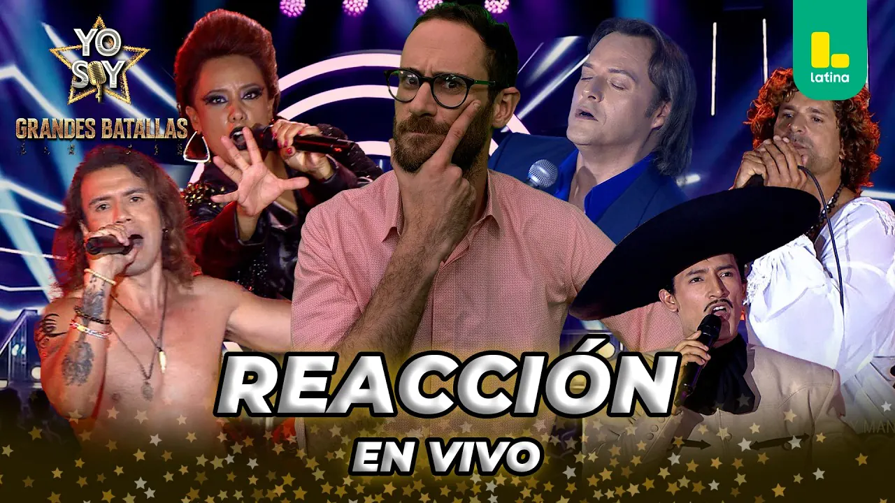 Reproducir: 🟡 REACT YO SOY GRANDES BATALLAS 2026🎙️- LUNES 06 DE ABRIL | LATINA EN VIVO