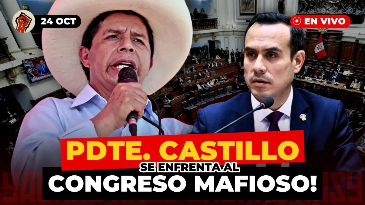 Reproducir: Urgente: PEDRO CASTILLO en el CONGRESO por el "Golpe de Estado" - 24 oct