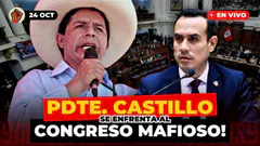 Urgente: PEDRO CASTILLO en el CONGRESO por el "Golpe de Estado" - 24 oct