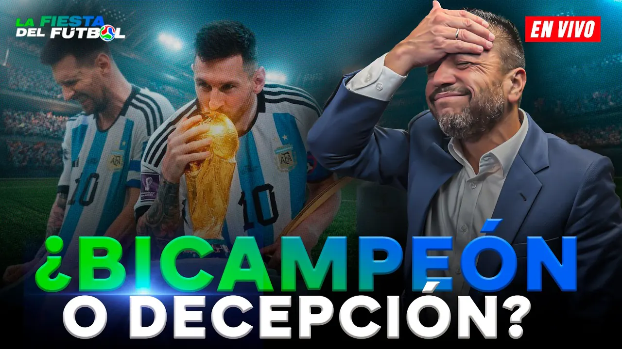 Reproducir: ⚽🏆MUNDIAL 2026: ¿MESSI PINTA PARA BICAMPEÓN O DECEPCIÓN? #LAFIESTADELFÚTBOL