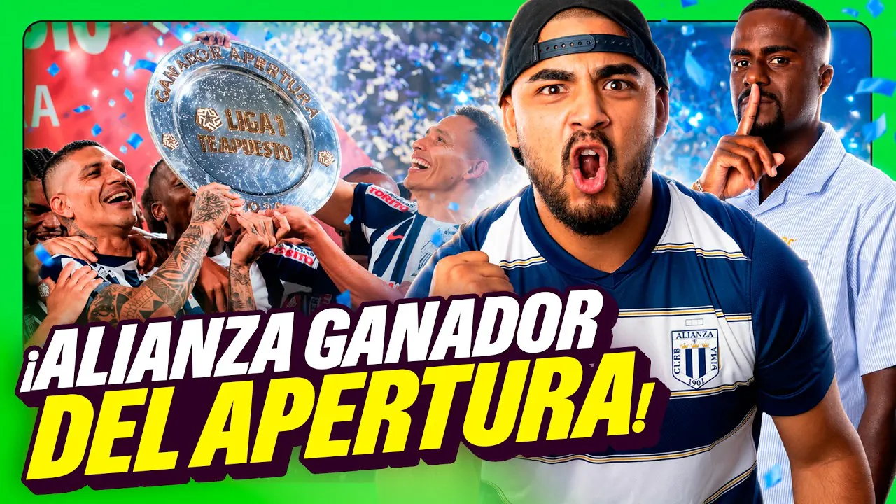 Reproducir: ALIANZA LIMA A 3 PUNTOS DE RECÓRD HISTORICO | ALIANZA GANADOR DEL APERTURA | LA JUGADA GOOD