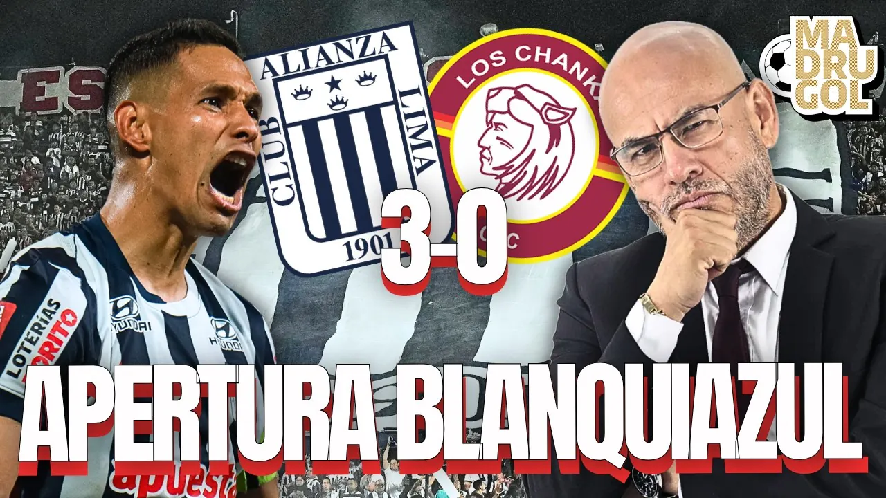 Reproducir: MADRUGOL CON MR PEET: APERTURA BLANQUIAZUL | ALIANZA LIMA 3 - 0 CHANKAS CYC | LIGA 1