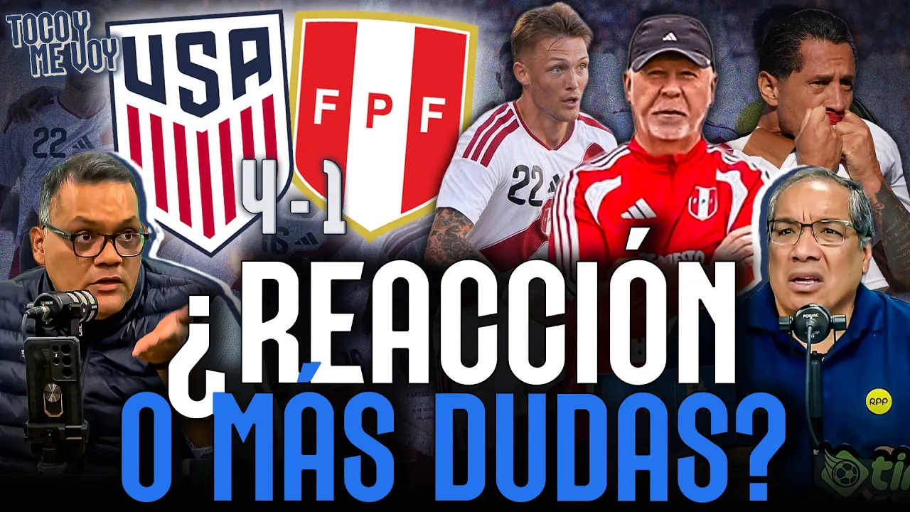 Reproducir: 🔴 #ENVIVO | PERÚ PERDIÓ 4 A 1 CONTRA EE. UU.: ¿QUÉ DEBE CAMBIAR MENEZES CONTRA MÉXICO? #TocoYMeVoy