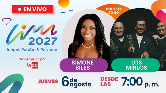EN VIVO | Lima 2027: Encendido del reloj oficial con Simone Biles | Cuenta regresiva