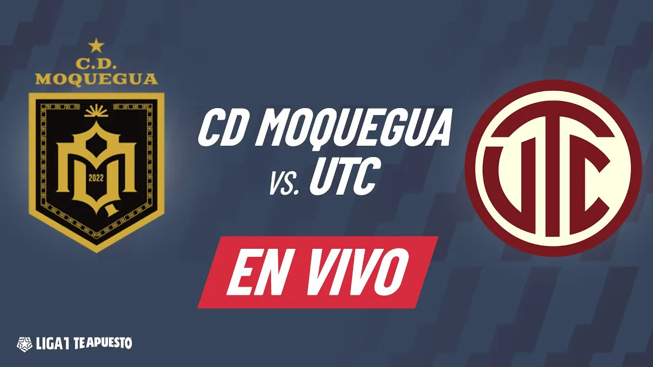 Reproducir: 🔴CD Moquegua vs UTC EN VIVO: mira el partido por la fecha 2 del Torneo Apertura 2026