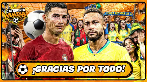 EN VIVO: CRISTIANO RONALDO Y NEYMAR SE DESPIDIERON DE LA COPA | CATEGORÍA MUNDIAL