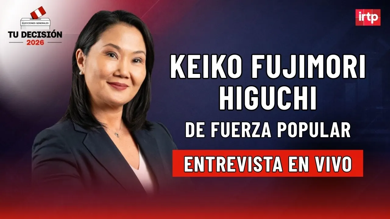 Reproducir: Entrevista a Keiko Fujimori de Fuerza Popular | "Tu decisión 2026" por TVPerú Noticias