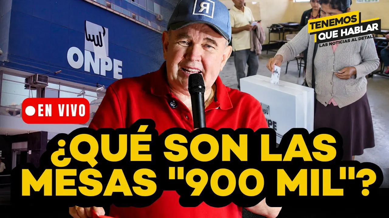 Reproducir: 🔴 RENOVACIÓN POPULAR DENUNCIA MESAS “900 MIL” Y ONPE RESPONDE | TQH