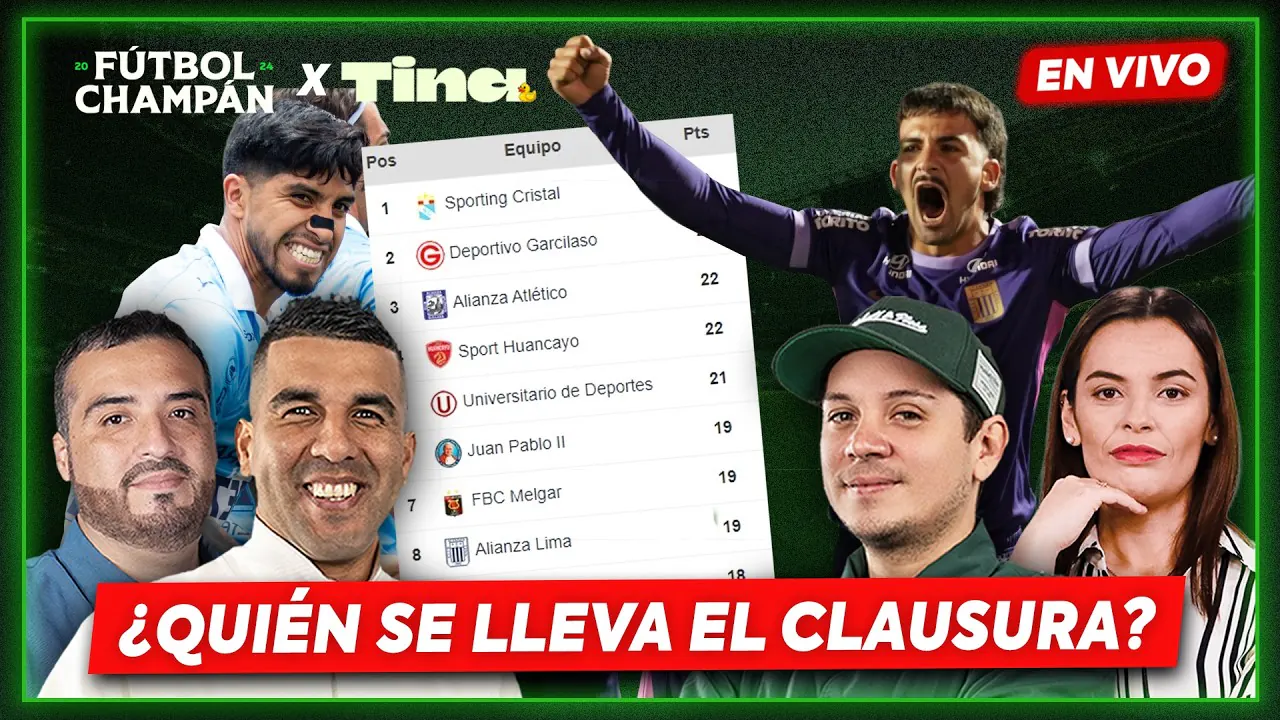 Reproducir: FÚTBOL CHAMPÁN: FECHA PICANTE QUE DEJA LA TABLA MÁS AJUSTADA | ¿QUIIENES LLEGARÁN HASTA EL FINAL?
