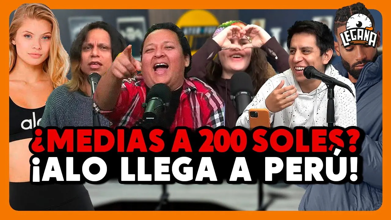 Reproducir: MEDIAS A 200 SOLES?, ALO LLEGA A PERÚ - #legaña