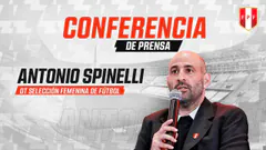 EN VIVO | CONFERENCIA DE PRENSA ANTONIO SPINELLI | DT BICOLOR FEMENINA