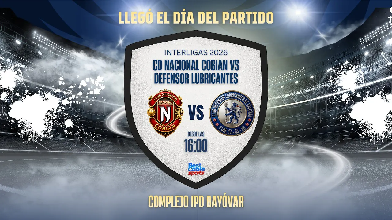 Reproducir: 🔴 ¡EN VIVO! 🎥 CD Nacional Cobian 🆚 Defensor Lubricantes | Interligas 17/05/26