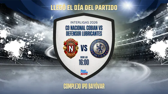 ¡EN VIVO! CD Nacional Cobian Defensor Lubricantes | Interligas 17/05/26