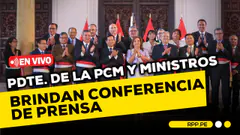 #ENVIVO: MINISTROS BRINDAN CONFERENCIA DE PRENSA #RPPESPECIALES