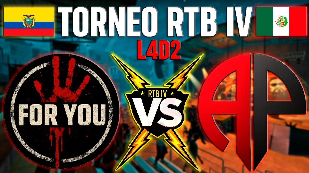 Reproducir: TORNEO RTB IV LEFT 4 DEAD 2 | Apollyon VS For You | Perú/MX VS Ecuador/MX | LOS ÚLTIMOS SERÁN