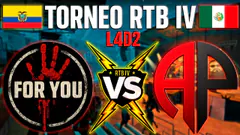 TORNEO RTB IV LEFT 4 DEAD 2 | Apollyon VS For You | Perú/MX VS Ecuador/MX | LOS ÚLTIMOS SERÁN