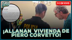#ENVIVO | PIERO CORVETTO: ALLANAN CASA DE EXJEFE DE LA ONPE | #PUROSFACTOS