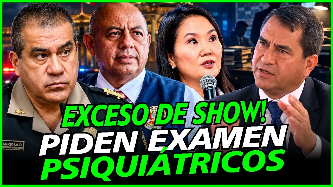 Reproducir: 😱URGENTE! PIDEN EXAMEN POSQUIATRICO A GRAL DEL CASO PSICO EN TRUJILLO ANALIZA HILARIO ROSALES