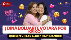 DINA VOTA POR KEIKO DOMINGO PÉREZ JNJ CASTIGAN CARHUANCHO MARCHA KEIKO ONPE #PAULJIMENEZPERIODISTA