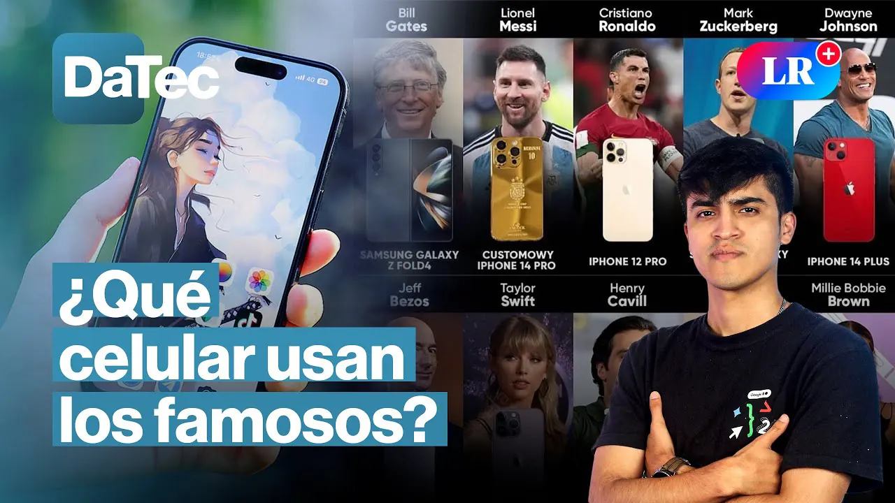 Reproducir: Los SMARTPHONES de los FAMOSOS: ¿cuáles tienen y si realmente son buenos?l | DATEC EN VIVO