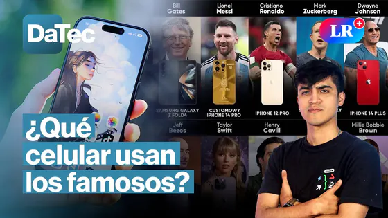 Los SMARTPHONES de los FAMOSOS: ¿cuáles tienen y si realmente son buenos?l | DATEC EN VIVO