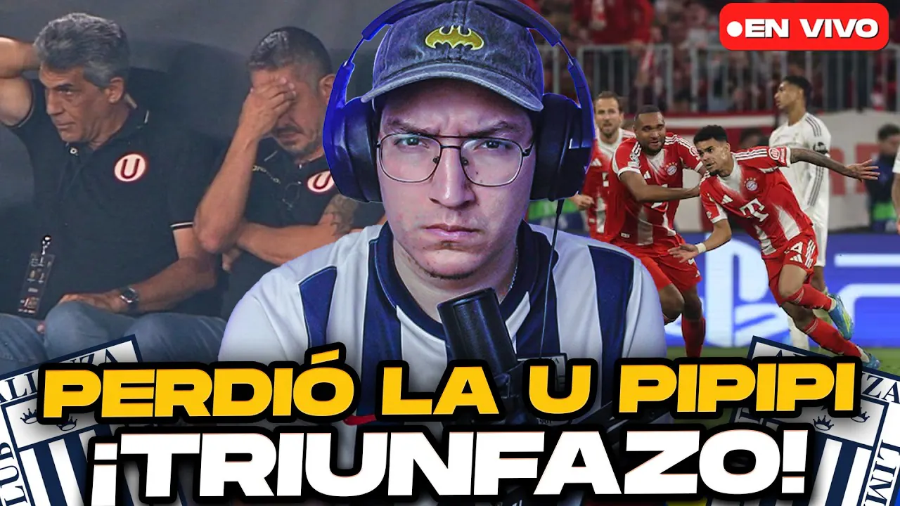 Reproducir: ¡Alianza Lima PUNTERO! La U pierde pipipi | Real Madrid eliminado