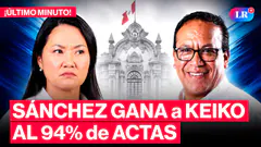CONTEO ONPE EN VIVO HOY: casi 30 mil votos separan a SÁNCHEZ de KEIKO FUJIMORI #LR