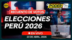 ELECCIONES 2026 PERÚ EN VIVO: ONPE resultados electorales y recuento de votos del JNE