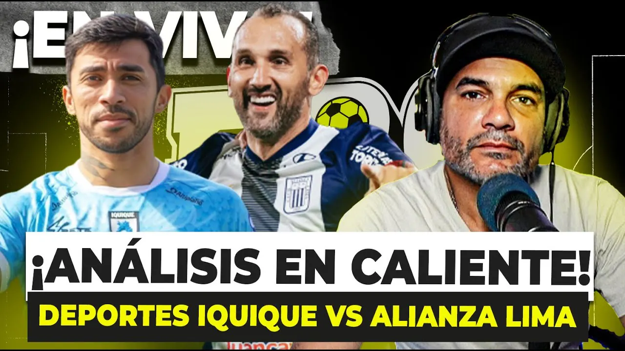 Reproducir: 🔴ALIANZA LIMA vs IQUIQUE: ANÁLISIS EN CALIENTE | #ENVIVO COKI GONZÁLES ESTÁN PASANDO COSAS