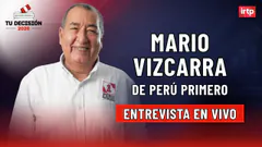 Entrevista a Mario Vizcarra Cornejo de Perú Primero | "Tu decisión 2026" por TVPerú Noticias
