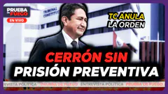 EN VIVO TC anula prisión preventiva de Vladimir Cerrón: ¿qué cambia en su situación judicial? | RPP