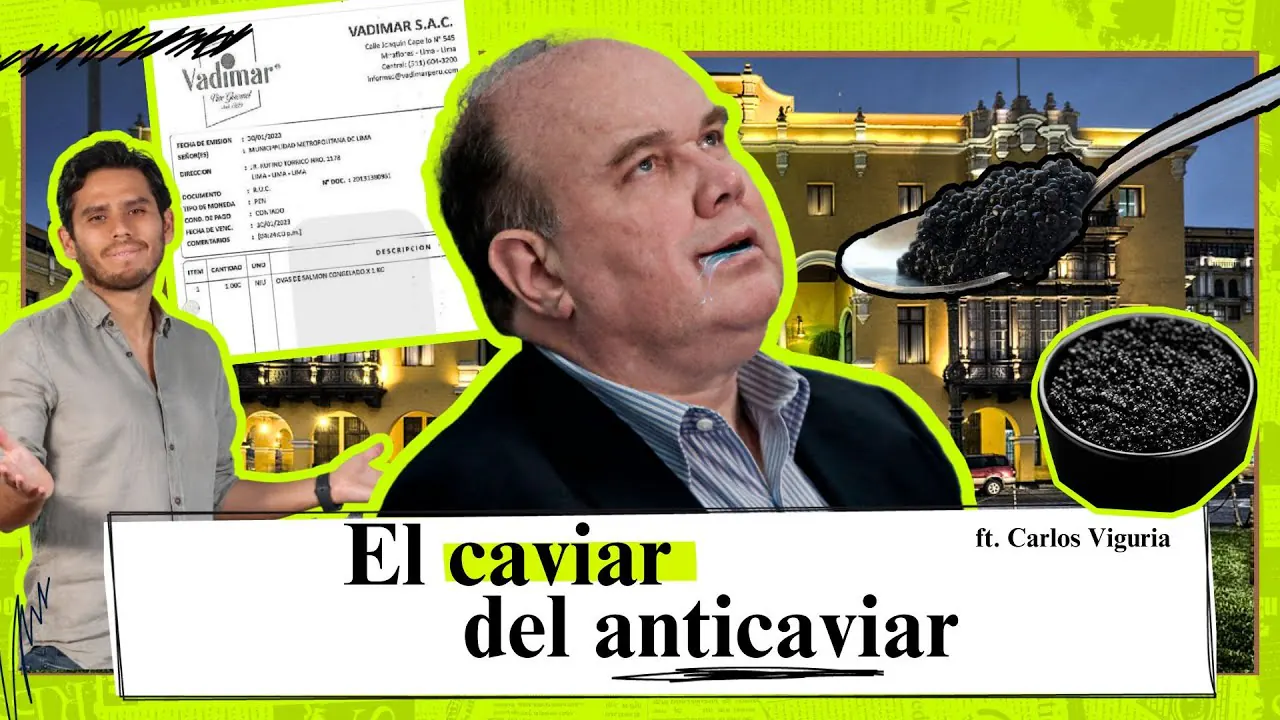 Reproducir: ¿‘PORKY’ SE CONTRADICE? COMPRA CAVIAR CON DINERO DE LA MUNICIPALIDAD | ELQH