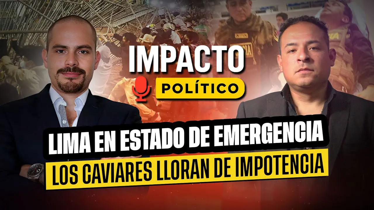 Reproducir: LIMA EN ESTADO DE EMERGENCIA- LOS CAVIARES LLORAN DE IMPOTENCIA