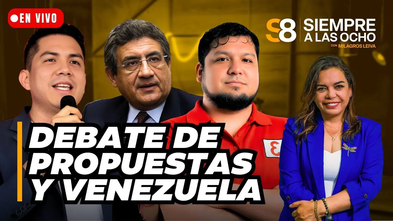 Reproducir: 🟡 JUAN SHEPUT, JAIME LAOS Y MARCO PACHECO DEBATEN POR ELECCIONES Y LA CAÍDA DE MADURO | #S8