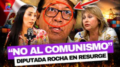 ¡BOMBA! Roxana Rocha HUNDE a Roberto Sánchez: "NO VOY A VOTAR POR EL COMUNISMO"