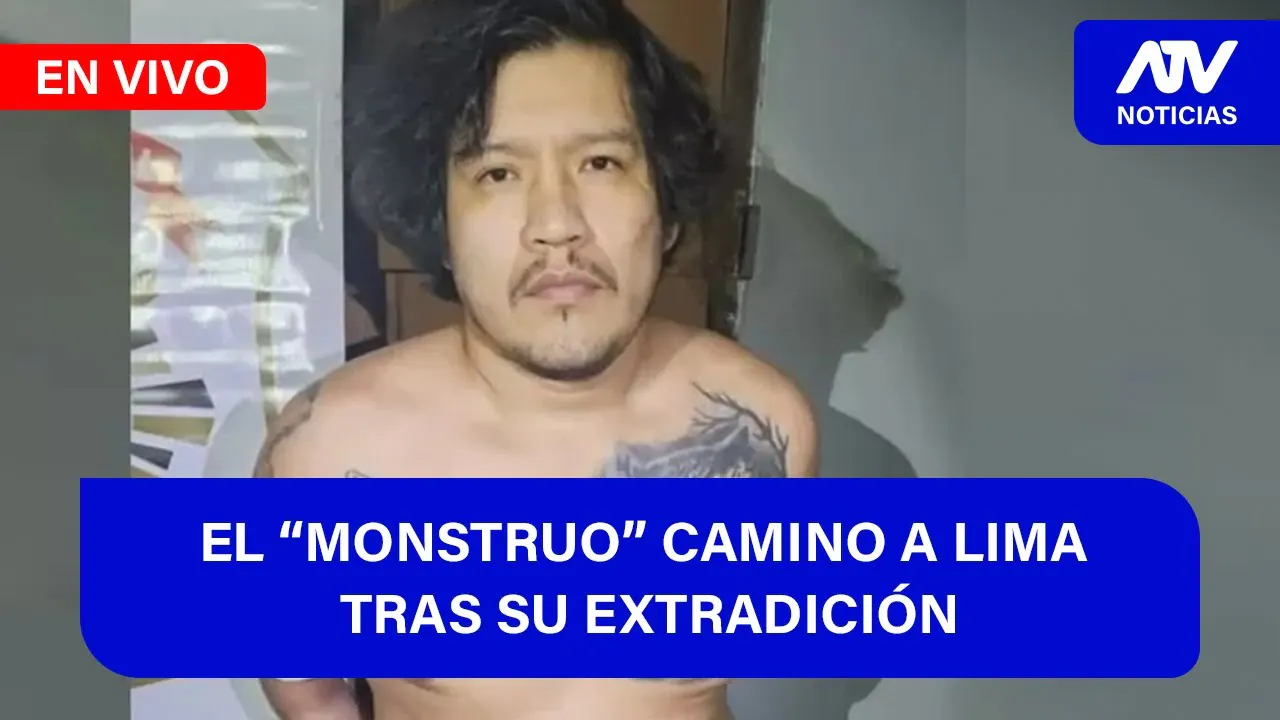 Reproducir: De 5 a 7 🎧✨📱🎙️| ERICK MORENO, ALIAS ‘EL MONSTRUO’, EN CAMINO A LIMA TRAS SER EXTRADITADO DE PARAGUAY