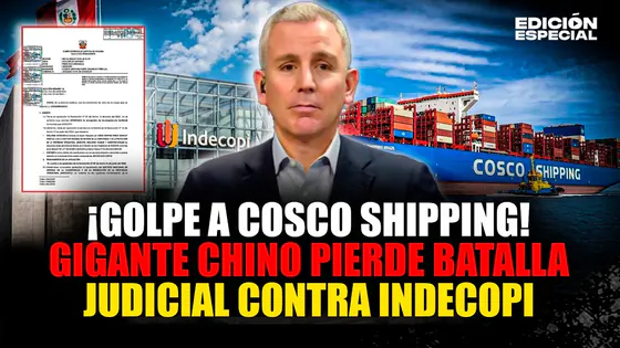 #EnVivo Puerto de Chancay: Cosco Shipping pierde batalla judicial contra Indecopi