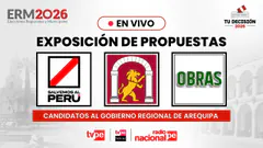 Candidatos al GORE Arequipa: Arequipa, Tradición y Futuro; Partido Cívico Obras, Salvemos al Perú