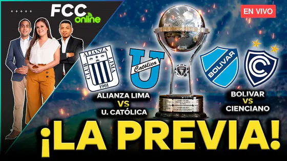 #ENVIVO COPA SUDAMERICANA: ALIANZA LIMA VS. U. CATÓLICA | BOLIVAR VS CIENCIANO #FCCONLINE