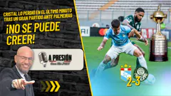 ¡NO SE PUEDE CREER! Cristal lo perdió en el último minuto ante Palmeiras