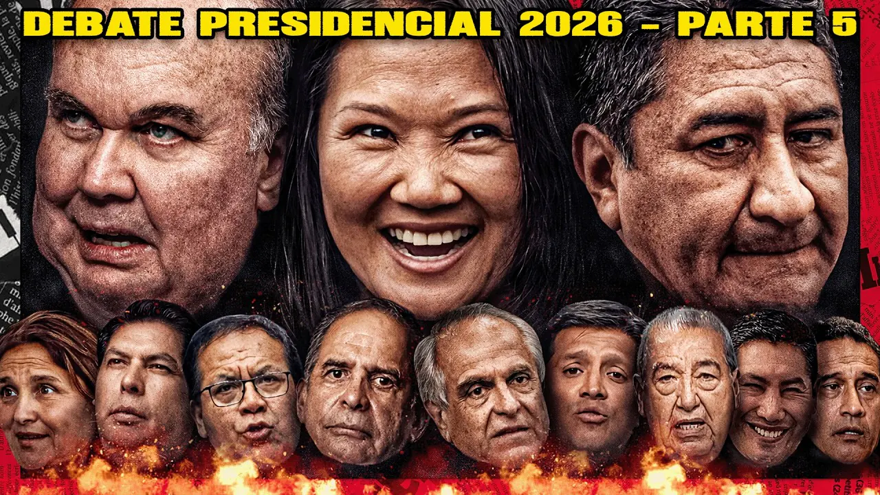 Reproducir: DEBATE PRESIDENCIAL 2026 - PARTE V | #BRUTALIDADPOLÍTICA