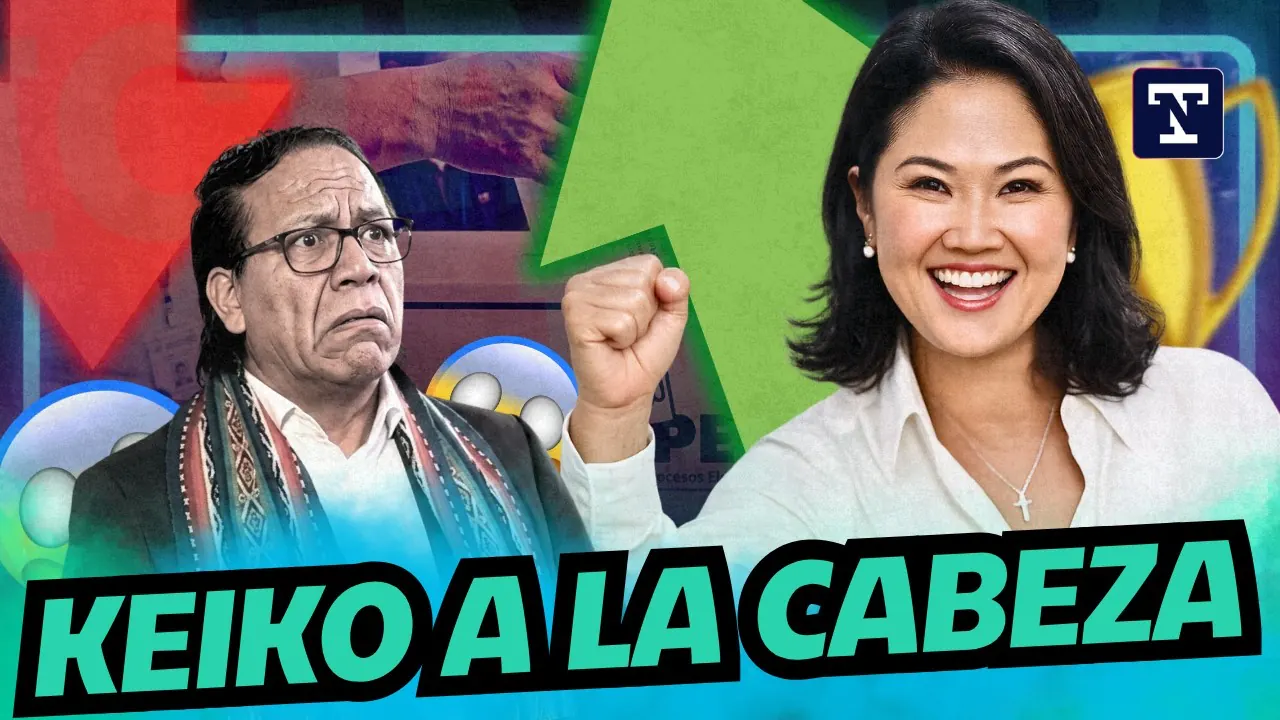 Reproducir: ÚLTIMA ENCUESTA REMECE LA SEGUNDA VUELTA: KEIKO SUBE Y CRECE TENSIÓN POLÍTICA | TRIVU NOTICIAS