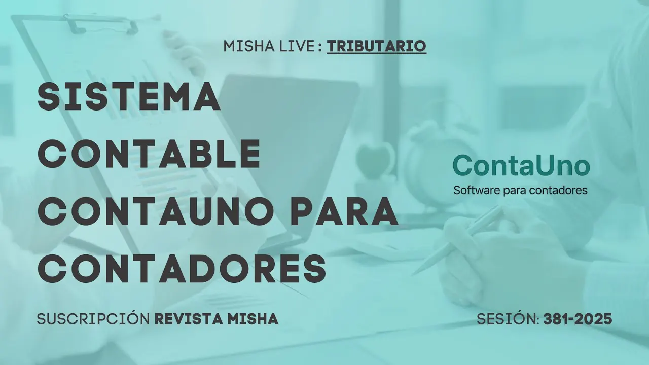 Reproducir: SISTEMA CONTABLE CONTAUNO PARA CONTADORES